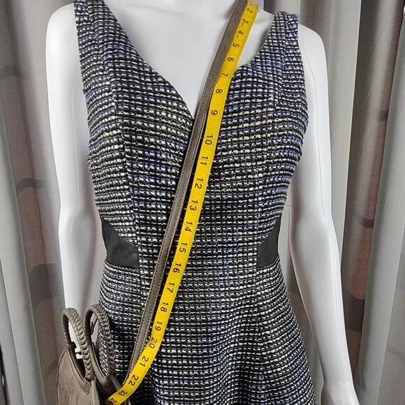 Antik Kraft Round Crossbody Bag Gray Brown Faux Leather Braided Handle - Picture 14 of 14